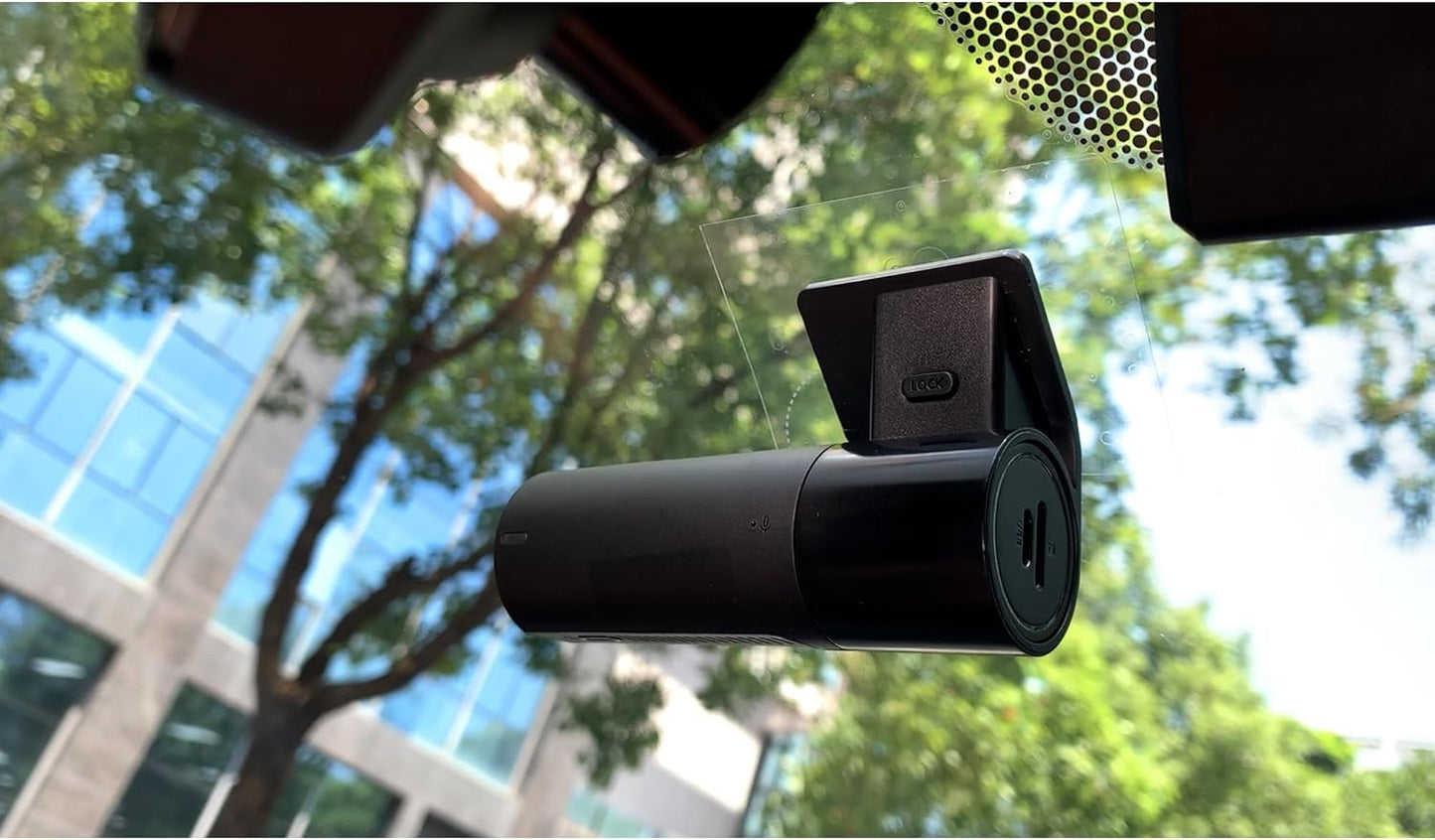 KAWA 2K Car Dashcam, Mini In-Car Camera, Full QHD 1440p WiFi Dashcam, Super Night Vision, 145° Wide Angle, G-Sensor, WDR, Cyclic Recording, Up to 256G, D6