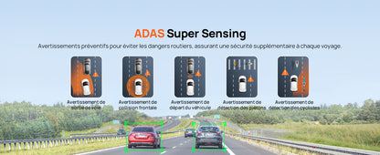 70mai Omni, 4K + 1080P Dash Cam 360° Rotation Car Dashcam, Motion Detection, AI Motion Detection, Day and Night Recorder, GPS, 24H Parking Mode, App Control, Max 512GB