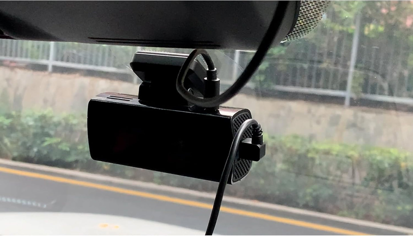 KAWA Car Dashcam Front and Rear 4K Night Vision AI-ISP Real Colours Dash Camera WiFi 4K+1080P, 64G SD Included, with GPS & WiFi, Recording Loop, 24H Parking Mode, D10