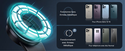 Baseus 15W C02 Pro Magsafe Wireless Car Charger, Magnetic Wireless Charger, Car Phone Holder Fast Charging for iPhone 16-12 Series