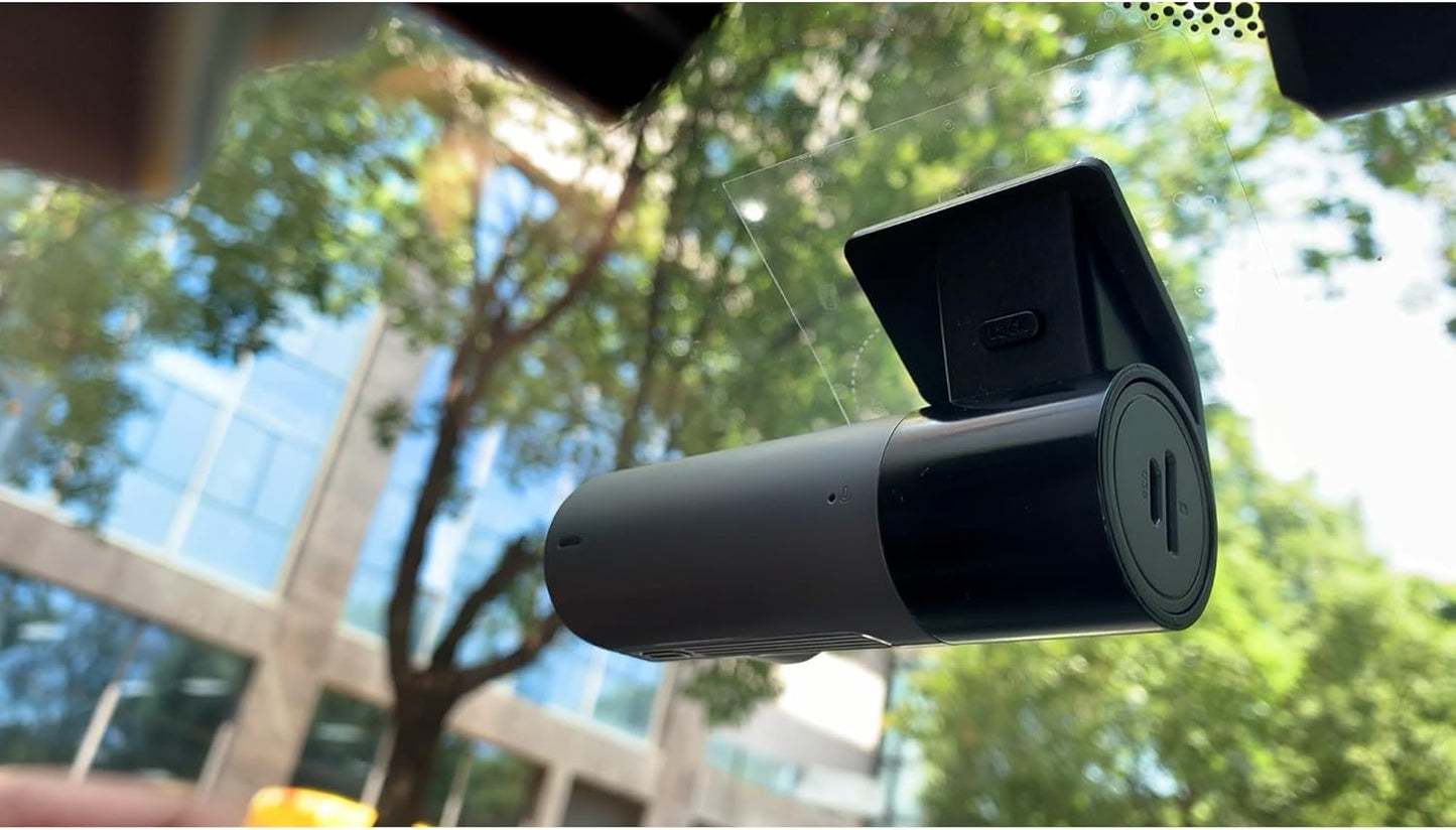 KAWA 1296P Front Car Dashcam, Mini Camera for Cars with Application, WiFi, WDR Night Vision, 360° Rotating, 135° View Angle, 24H Parking Monitoring, G-Sensor, D5