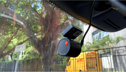 KAWA 1296P QHD Mini Car Dashcam – WDR/3D DNR with Super Night Vision, 24H Parking Monitoring and G-Sensor, New Car Dashcam 2025, Mini 3